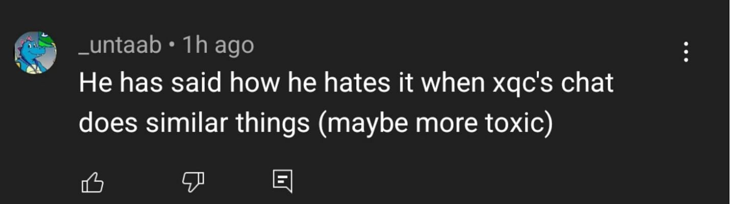 This channel isn't the only one that has problems with chat hopping (Image via Ludwin Clips/YouTube)